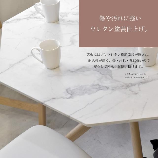 サイドテーブル おしゃれ 北欧 白 スリム 木製 ソファーサイドテーブル ベッドサイドテーブル ナイトテーブル コーヒーテーブル 高級感 大理柄 COLLET サイドテーブル 一人部屋 一人暮らし リビング ダイニング 寝室_5
