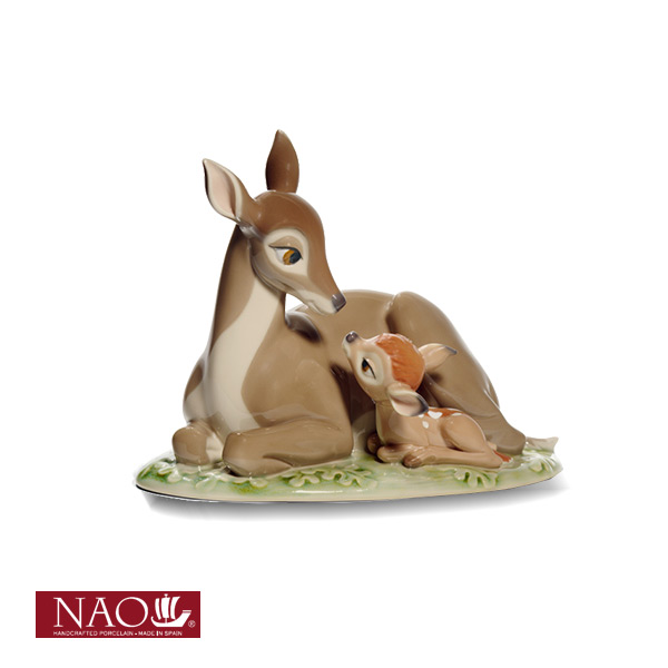 オブジェ 置き物 オブジェ 置き物 高品質 人形 フィギュリン かわいい 磁器製品 プレゼント 陶磁器製 手作り人形 NAO(バンビ) 高品質 人形 フィギュリン かわいい 磁器製品 お祝い ギフトの通販は