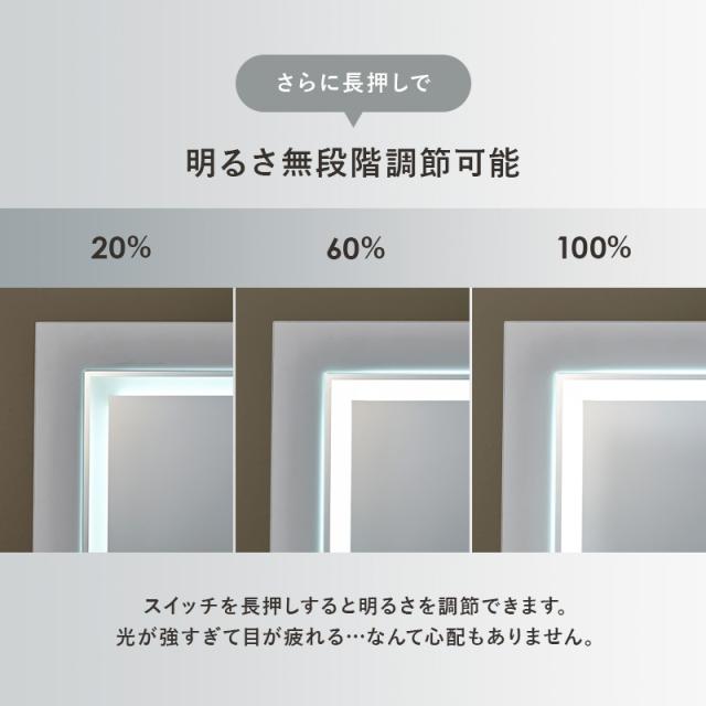 ドレッサー 化粧台 おしゃれ 収納 デスク 白 LEDライト ドレッサーデスク 鏡台 スツール付き セット 2way 一人暮らし コンセント モア 机 スツール付き コスメ収納 コンセント付き ライト_5