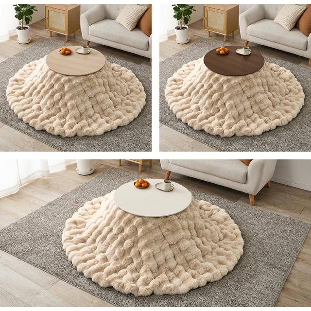 こたつ おしゃれ 北欧 白 こたつテーブル 丸型 こたつセット 1人用 コタツ 円形 折りたたみ 小さい 炬燵 丸 テーブル 白 可愛い 2点セット ブラーナ+ルナ 2点 セット コタツ ホワイト かわいい おしゃれ 一人暮らし 丸 こたつ おしゃれ 北欧 白 こたつテーブル 丸型 こたつセット 1人用