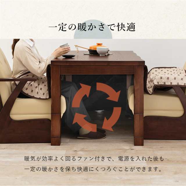 こたつ テーブル こたつテーブル 正方形 おしゃれ コタツ