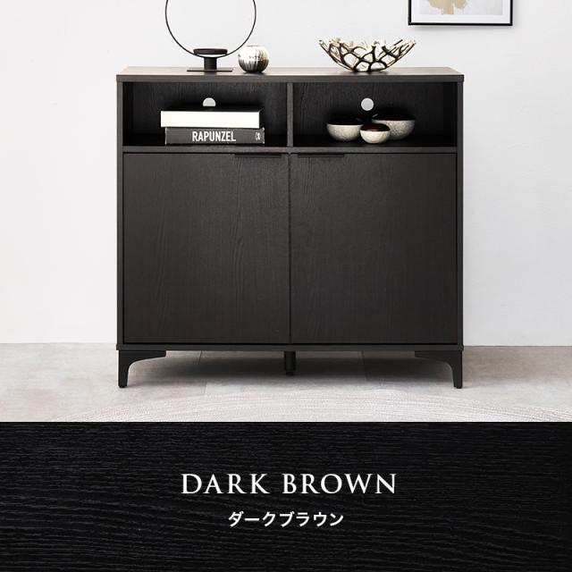 キャビネット 白 90cm 収納棚 扉付き おしゃれ 棚 ラック 収納 大容量 北欧 アイアン リビングボード 本棚 収納家具 ホワイト ノアン 韓国インテリア モダン コード穴 取っ手 a4 書類 扉付き_14