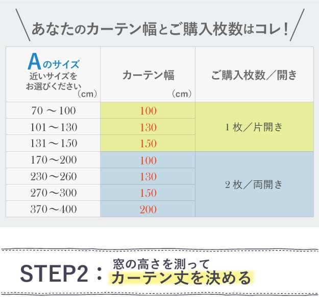 ノルディックデザインカーテン 幅100cm 丈150〜260cm ドレープカーテン