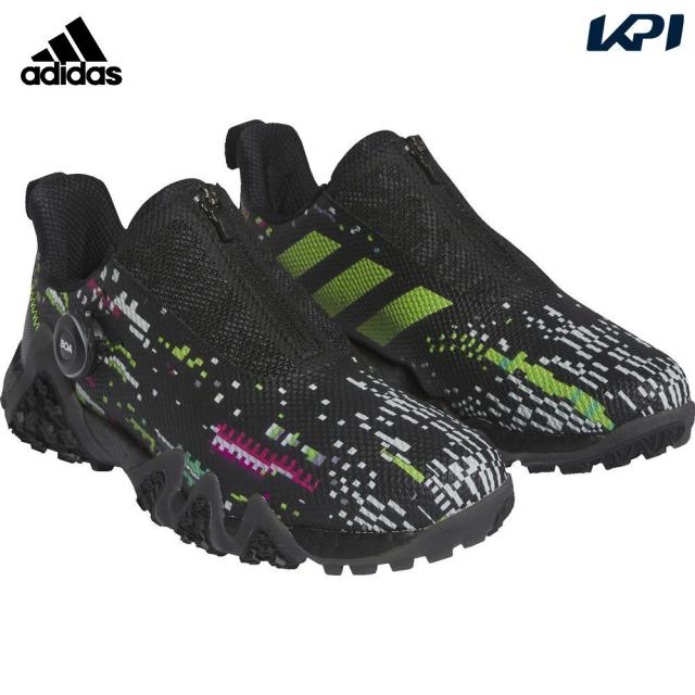 アディダス adidas ゴルフシューズ ユニセックス コードカオス22ボア グリッチ MCG33「タイムセール」