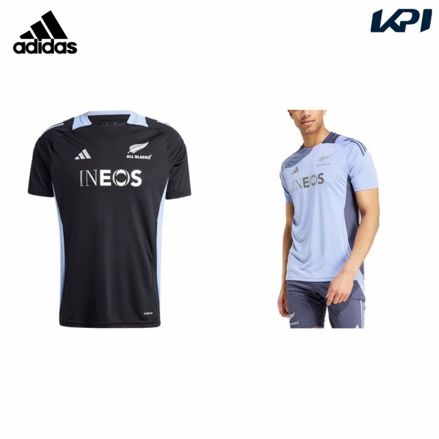 アディダス adidas ラグビーウェア メンズ -  オールブラックス ラグビー AEROREADY 半袖Tシャツ JUJ26 の通販は 5,518円