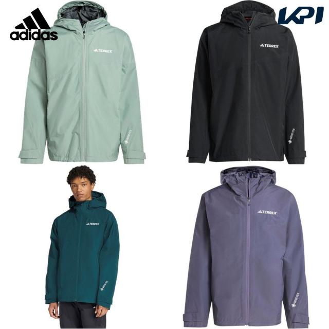アディダス adidas アウトドアウェア メンズ テレックス Xperior 2層構造 GORE-TEX パフォーマンスジャケット KVF62 2025FW
