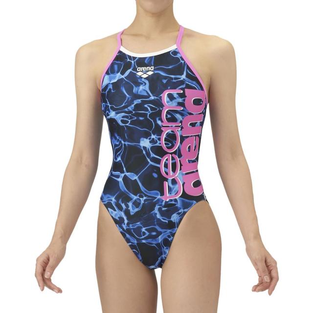 アリーナ・アニエスベー  競泳練習水着Ｌ レディース ワンピース　星arena agnès b. × arena 発売開始