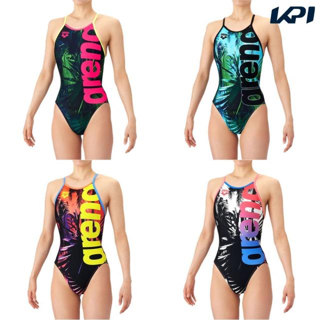 アリーナ ARENA 水泳水着 レディース   トレーニングワンピース(オープンバック) AS6SWM21L