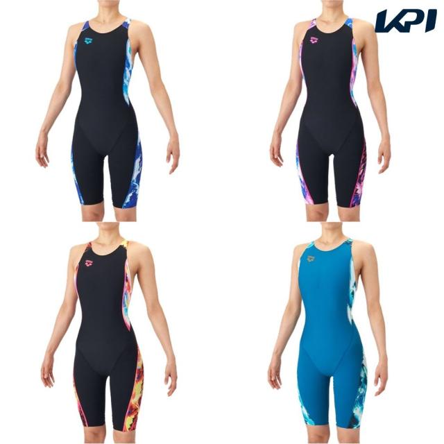アリーナ ARENA 水泳水着 レディース TOUGHSUIT  トレーニングワンピーススパッツ（オープンバック・ハーフレッグ） AS6SWM18L
