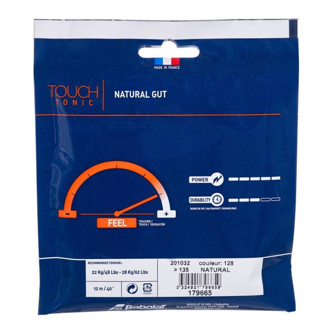 【2個セット】バボラ Babolat テニスガット・ストリング TOUCH TONIC タッチトニック 12m単張 201032_1