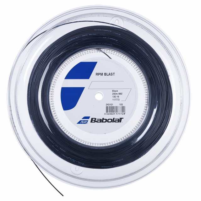 バボラ Babolat テニスガット・ストリング RPM BLAST RPMブラスト 200m