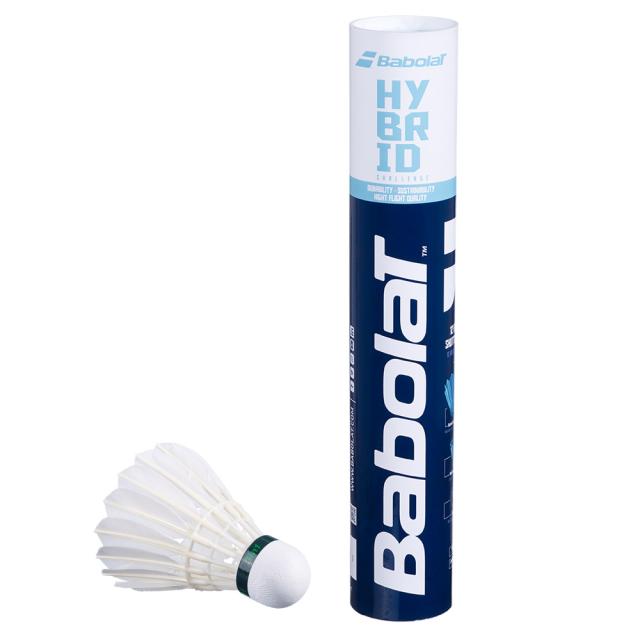 バボラ Babolat バドミントン シャトルコック ハイブリッドシャトルコック HYBRID SHUTTLE 10ダース 551028_1