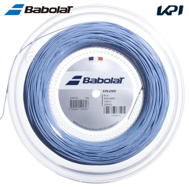 バボラ Babolat テニスガット・ストリング    XPLORE エクスプロール 200mロール ロールガット 243153 2月下旬発売予定※予約