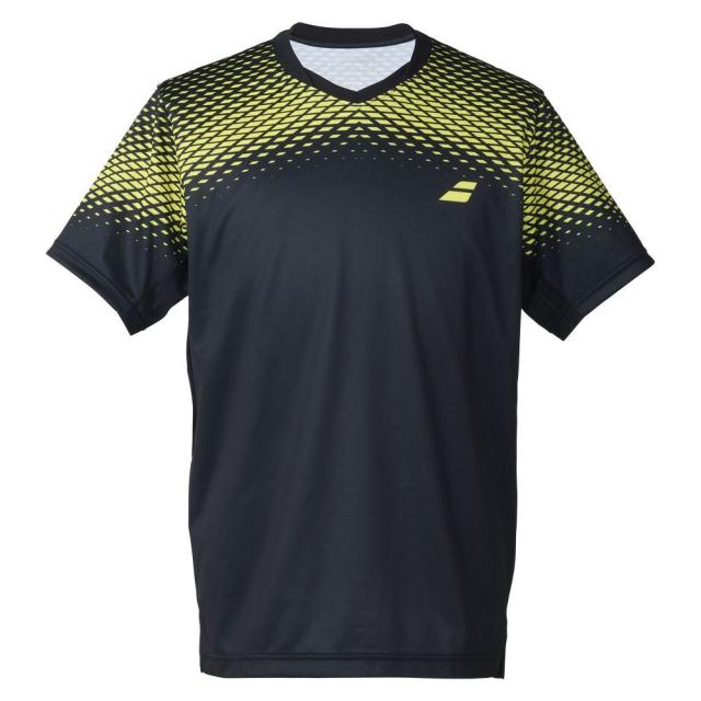 バボラ Babolat テニスウェア ユニセックス PLAY SHORT SLEEVE SHIRT　 ショートスリーブシャツ ゲームシャツ BUG6303 2026SS_1
