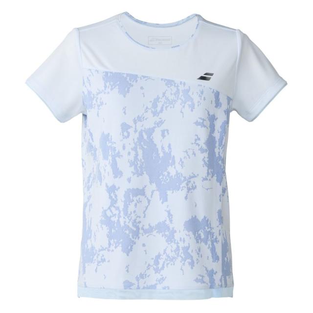 バボラ Babolat テニスウェア レディース PLAY SHORT SLEEVE SHIRT ショートスリーブシャツ BWG6320 2026SS_1