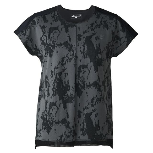 バボラ Babolat テニスウェア レディース PLAY SHORT SLEEVE SHIRT LOOSE FIT ショートスリーブシャツ ルーズフィット BWG6321 2026SS_3