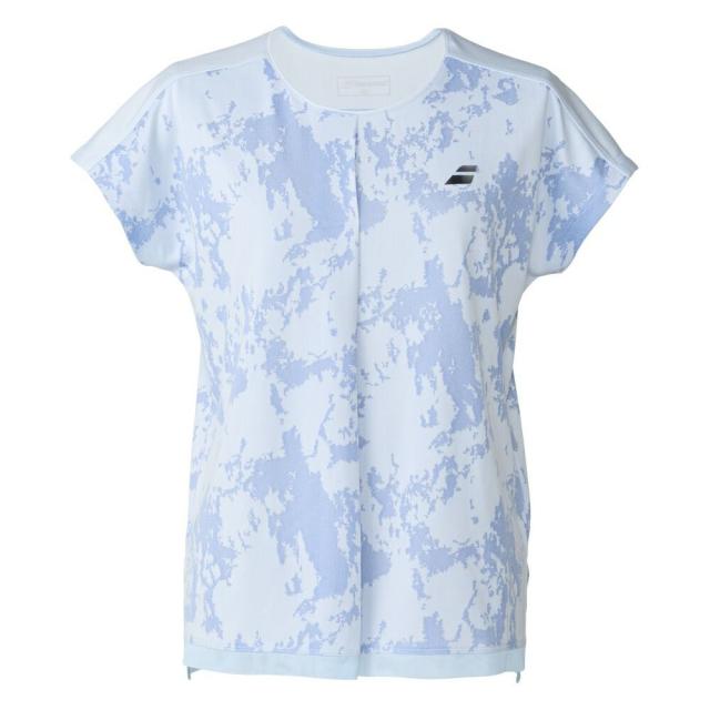 バボラ Babolat テニスウェア レディース PLAY SHORT SLEEVE SHIRT LOOSE FIT ショートスリーブシャツ ルーズフィット BWG6321 2026SS_1