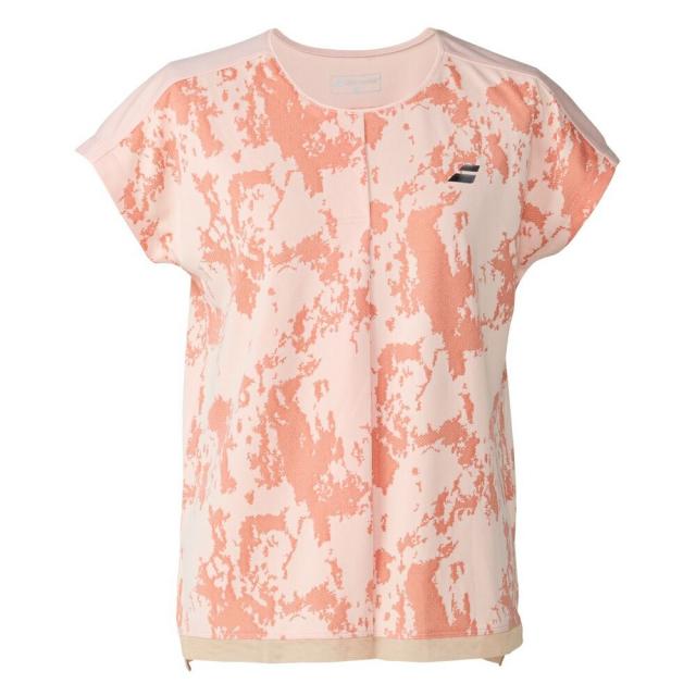 バボラ Babolat テニスウェア レディース PLAY SHORT SLEEVE SHIRT LOOSE FIT ショートスリーブシャツ ルーズフィット BWG6321 2026SS_2