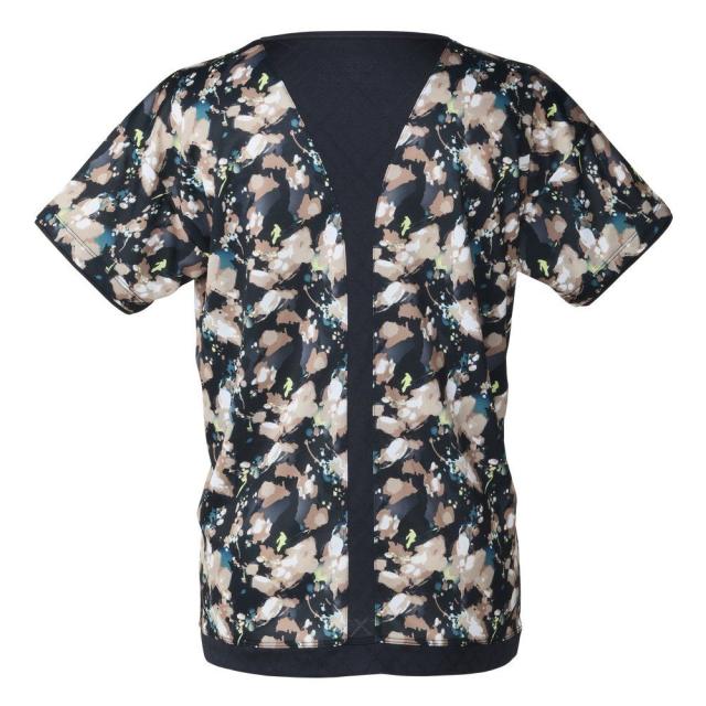 バボラ Babolat テニスウェア レディース PLAY SHORT SLEEVE SHIRT LOOSE FIT ショートスリーブシャツ ルーズフィット ゲームシャツ BWG6323 2026SS_4