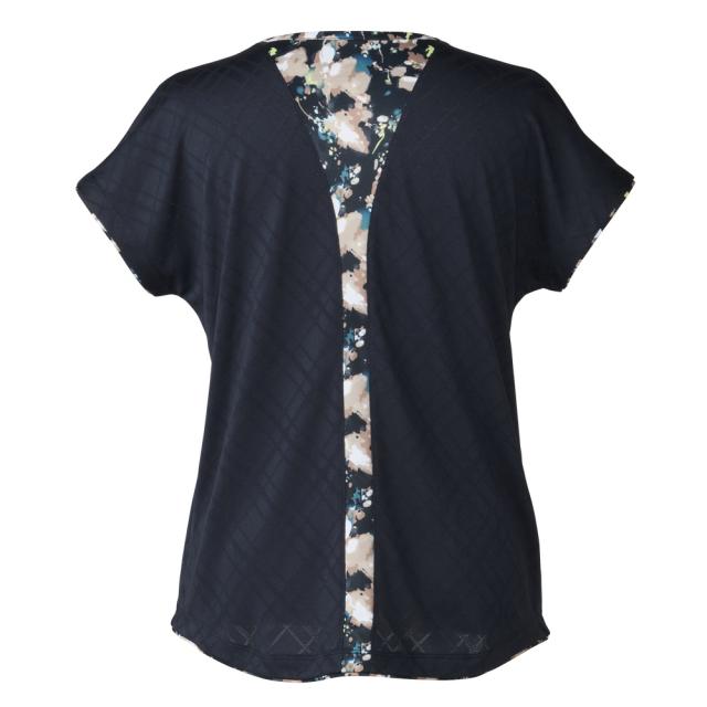 バボラ Babolat テニスウェア レディース PLAY SHORT SLEEVE SHIRT LOOSE FIT ショートスリーブシャツ ルーズフィット ゲームシャツ BWG6324 2026SS_4