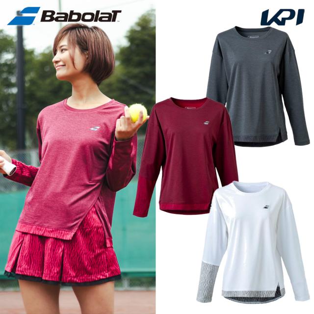 バボラ Babolat テニスウェア レディース   VS ロングスリーブシャツ BWP4570 2024FWの通販は