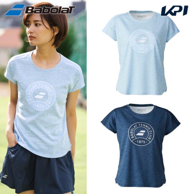 バボラ Babolat テニスウェア レディース   PURE SHORT SLEEVE SHIRT  LOOSE FIT 半袖Tシャツ BWP5526 2025SS 2月下旬発売予定※予約の通販は 6,050円