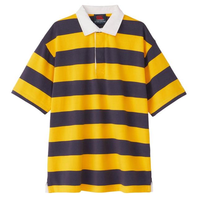 カンタベリー CANTERBURY ラグビーウェア ユニセックス   S/S 2.5INCH STRIPE RUGBY JERSEY RA34136 2024SS
