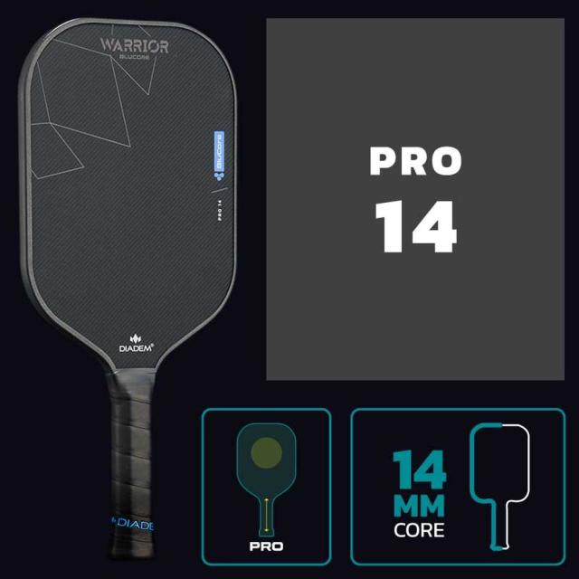 ダイアデム DIADEM ピックルボール パドル    WARRIOR BLUCORE PRO14 ウォーリアーブルーコア プロ14 TPA016_4