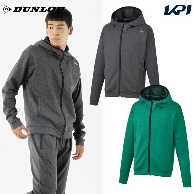 ダンロップ DUNLOP テニスウェア ユニセックス   フードスウェットシャツ DAN3500 2025SS