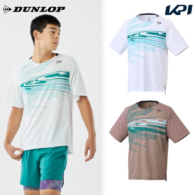 ダンロップ DUNLOP テニスウェア ユニセックス   ゲームシャツ DAP1501 2025SSの通販は