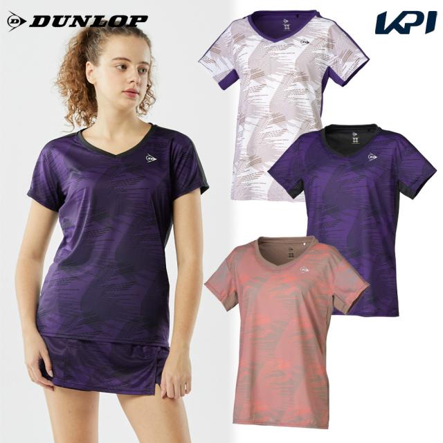 ダンロップ DUNLOP テニスウェア レディース ゲームシャツ DAP1522W 2025SSの通販は