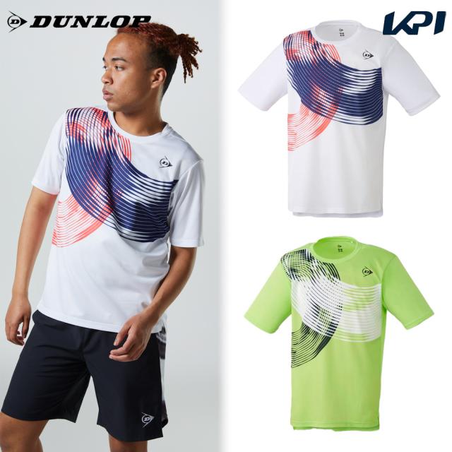 ダンロップ DUNLOP テニスウェア ユニセックス ゲームシャツ DAP1442 2024FWの通販は