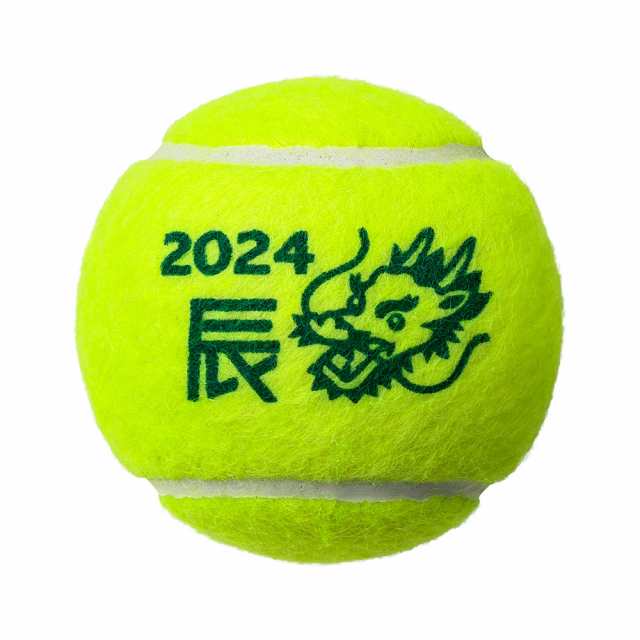 『即日出荷』ダンロップ DUNLOP 硬式テニスボール 干支ボール 2024年「辰」FORT(フォート) 2個入 1箱(30缶/60球) DFF24ETOYL2