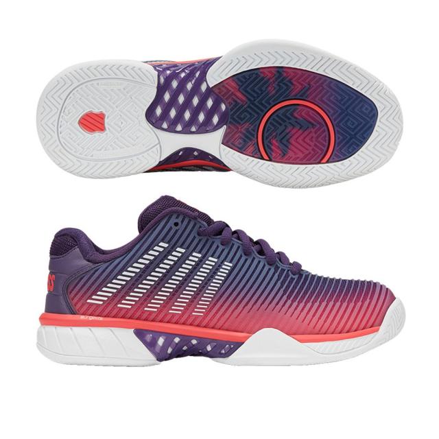 ケイ・スイス K・SWISS テニスシューズ レディース HYPERCOURT EXPRESS 2 WOMEN（PURPLE X PINK）ハイパーコートエクスプレス2 KS96613593PP_1