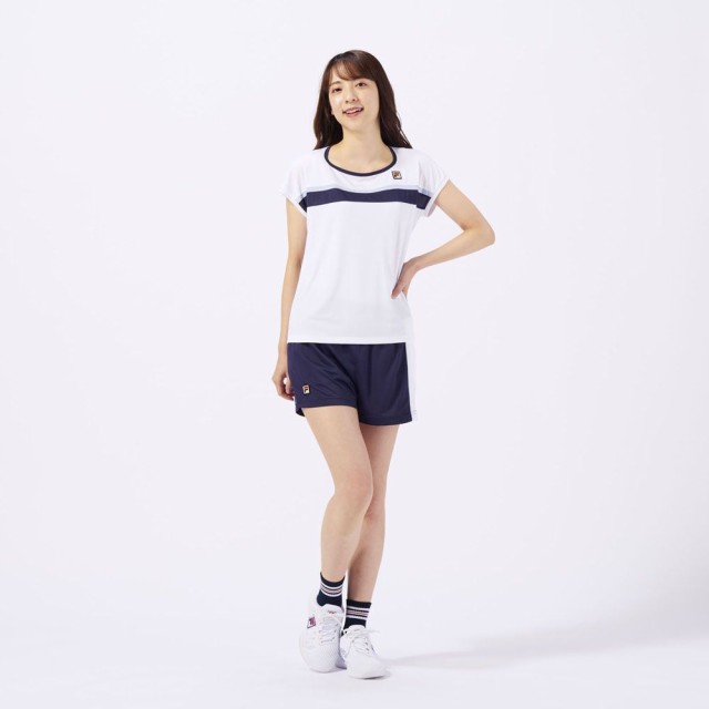 フィラ FILA テニスウェア レディース ショートパンツ VL2601 2023SSの 