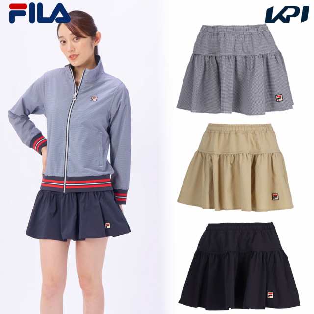 フィラ FILA テニスウェア レディース スコート VL2858 2024SSの