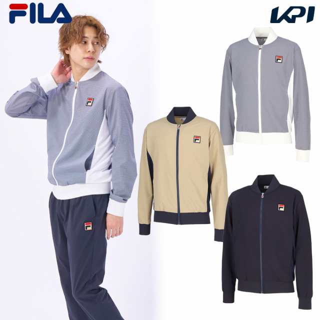 フィラ FILA テニスウェア メンズ トラックジャケット VM5692 2024SS