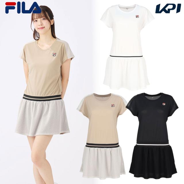 フィラ FILA テニスウェア レディース   ワンピース EL0061 2025SS 4月上旬発売予定※予約の通販は 10,989円