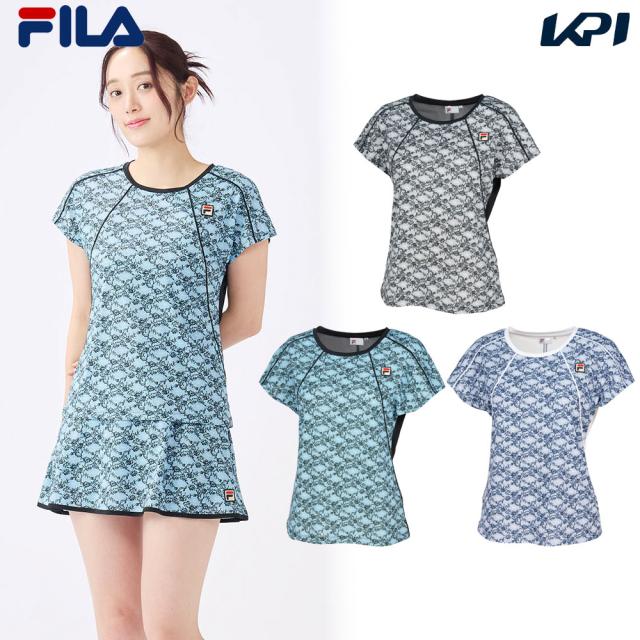 フィラ FILA テニスウェア レディース ゲームシャツ EL0062 2025SSの