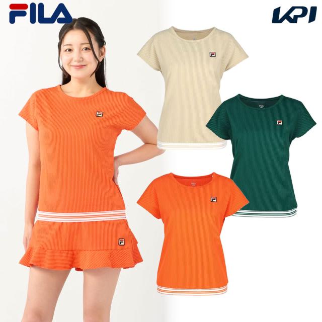 フィラ FILA テニスウェア レディース ゲームシャツ CZ6SGW001 2026SS
