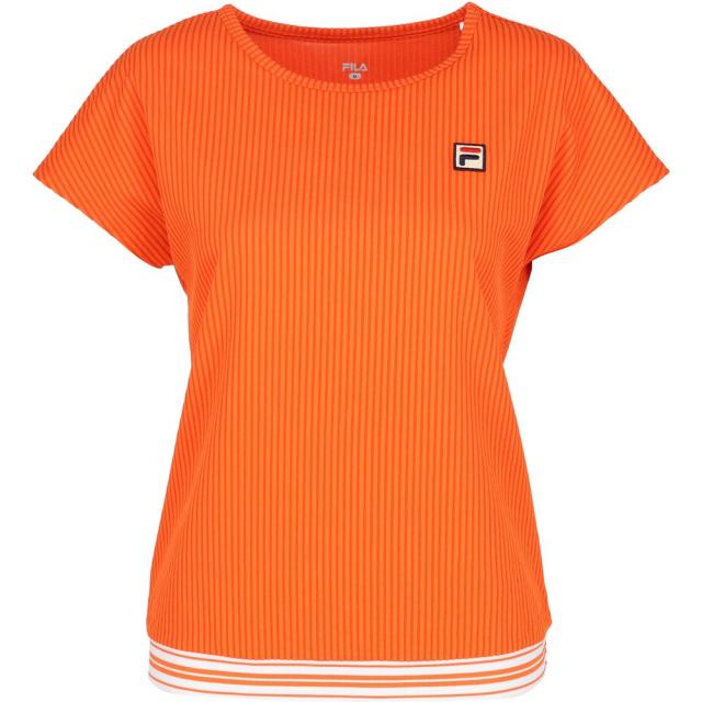 フィラ FILA テニスウェア レディース ゲームシャツ CZ6SGW001 2026SS_11