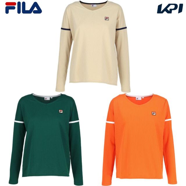 フィラ FILA テニスウェア レディース ロングスリーブシャツ CZ6SGW003 2026SS 2月上旬発売予定※予約