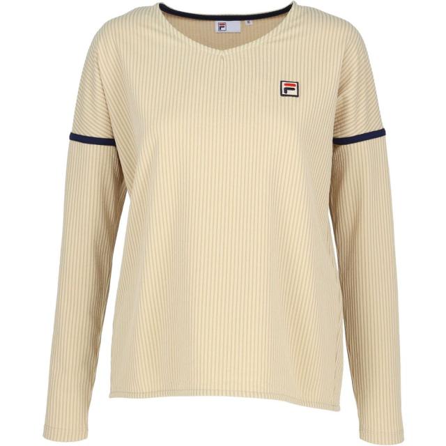 フィラ FILA テニスウェア レディース ロングスリーブシャツ CZ6SGW003 2026SS 2月上旬発売予定※予約_1
