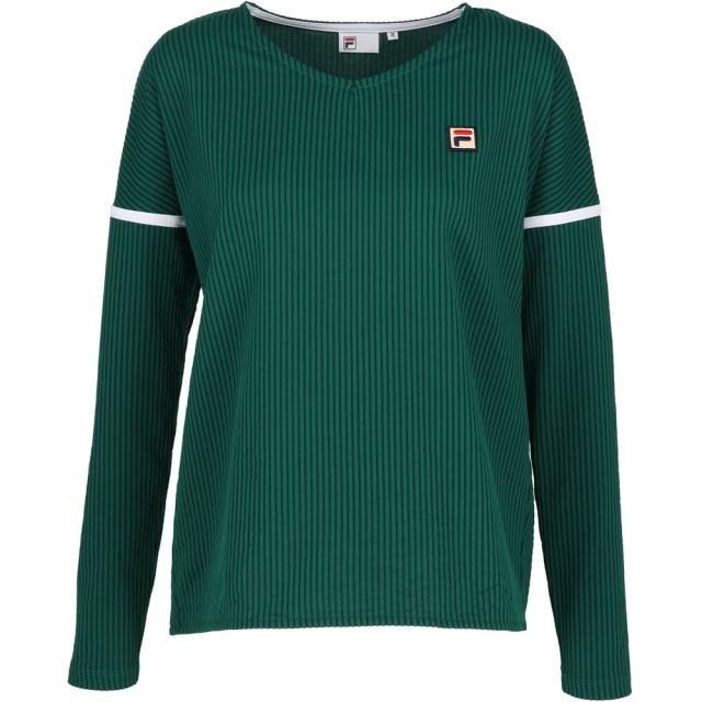 フィラ FILA テニスウェア レディース ロングスリーブシャツ CZ6SGW003 2026SS 2月上旬発売予定※予約_6