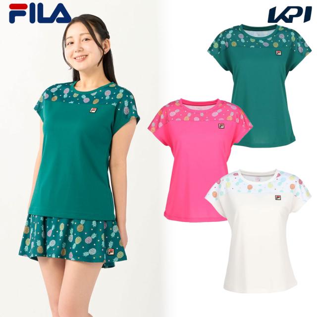 フィラ FILA テニスウェア レディース ゲームシャツ CZ6SGW007 2026SS