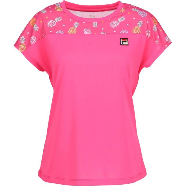 フィラ FILA テニスウェア レディース ゲームシャツ CZ6SGW007 2026SS_6