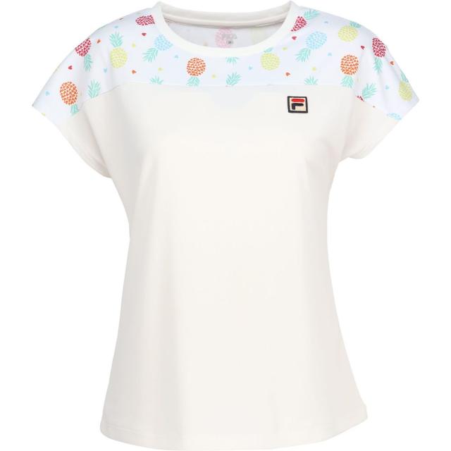フィラ FILA テニスウェア レディース ゲームシャツ CZ6SGW007 2026SS_11
