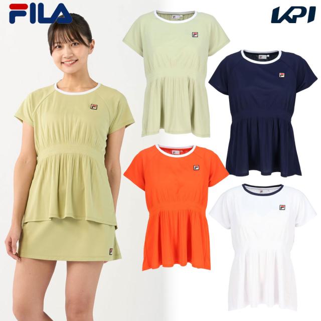 フィラ FILA テニスウェア レディース ゲームシャツ CZ6SGW011 2026SS