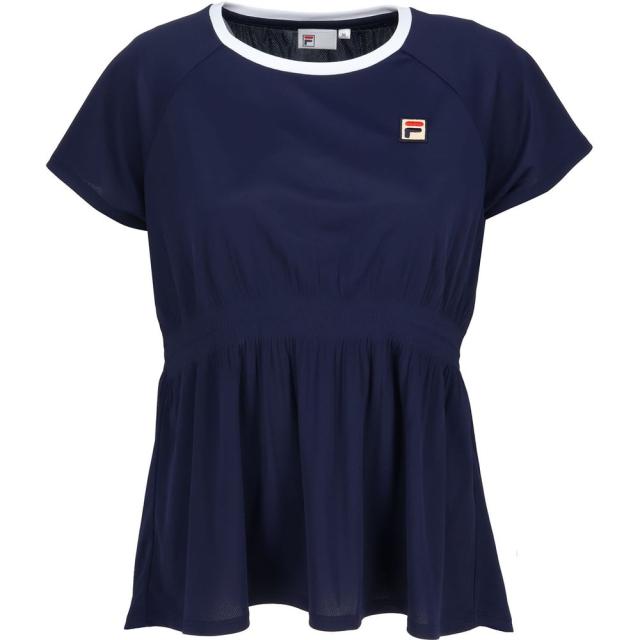 フィラ FILA テニスウェア レディース ゲームシャツ CZ6SGW011 2026SS_5