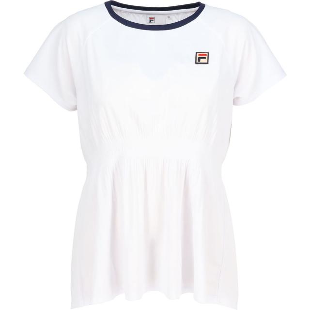 フィラ FILA テニスウェア レディース ゲームシャツ CZ6SGW011 2026SS_13